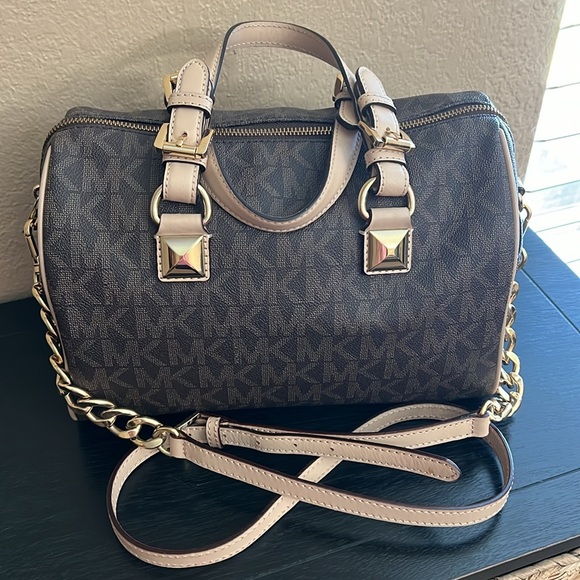 SOLD~Michael Kors Bag with upgraded MK strap - Picture 1 of 8